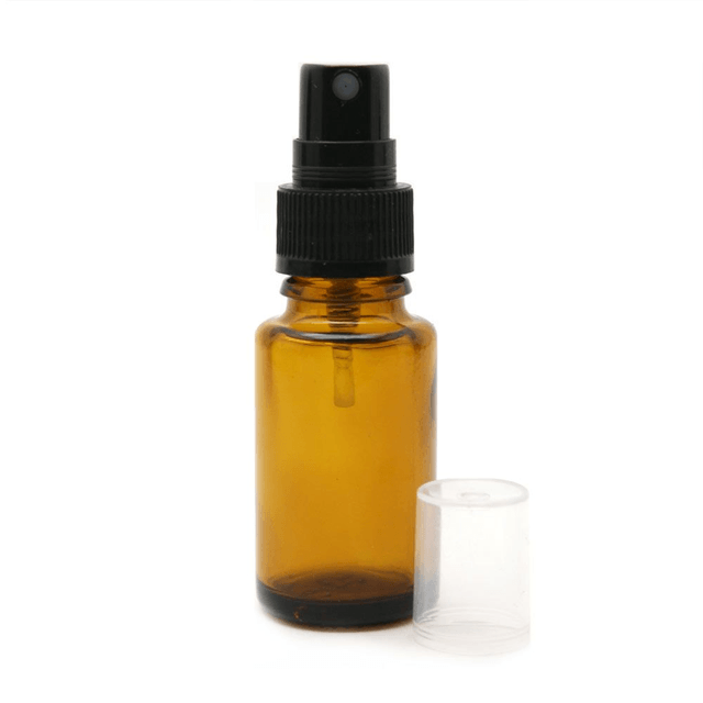 20ml ruskea lasipullo, suihkepumppumekanismilla (25kpl)