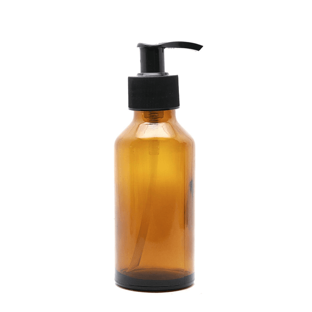 100 ml  ruskea pumppupullo (15kpl)